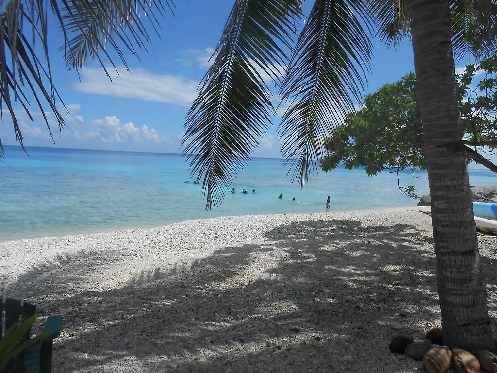 ** Gasthof Hotel Rangiroa Plage Avatoru Französisch-Polynesien